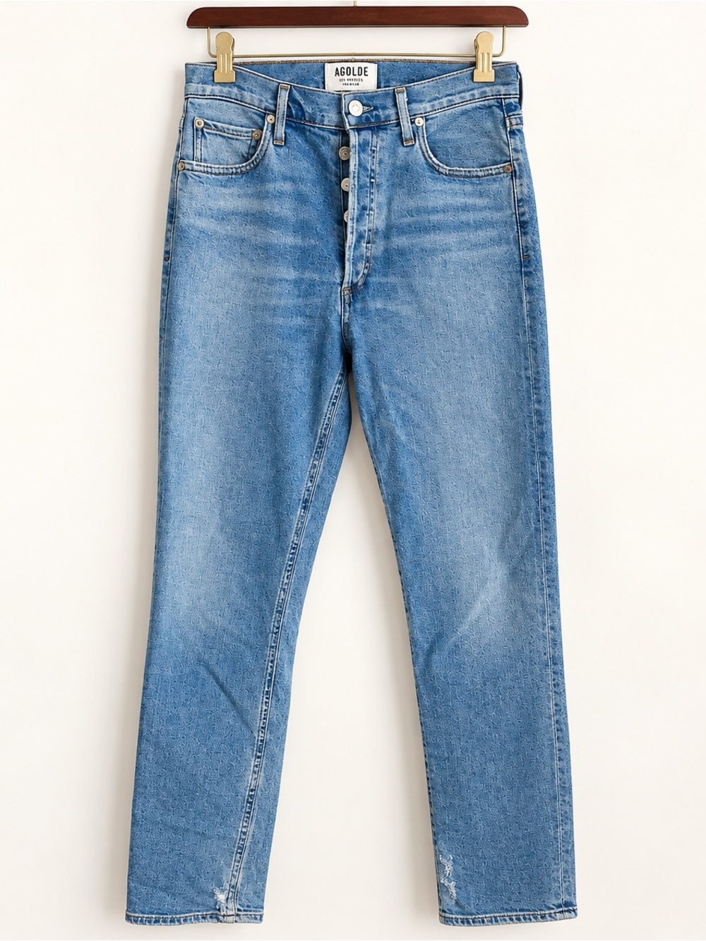 Agolde Button Fly - Nico - High Rise Jeans Size 27